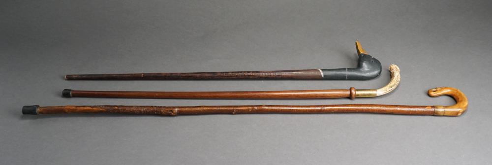 THREE WOOD CANESThree Wood Canes,