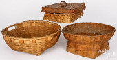 THREE WOODLANDS BASKETS<br>Thr
