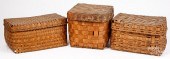 THREE WOODLANDS BASKETSThree W