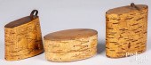 THREE WOODLANDS BIRCH BARK BOX