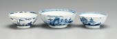Three Worcester bowls: vivid c