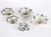 Three Worcester pickle leaf di