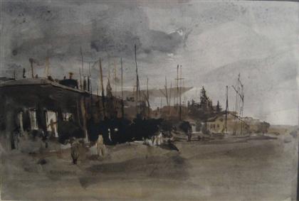 three works on paper  SEYMOUR