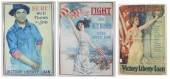 THREE WORLD WAR I LIBERTY BOND