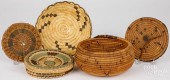 THREE WOVEN NATIVE AMERICAN IN