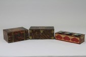 THREE WRITING THEME TINS Litho