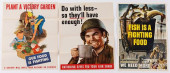 THREE WWII WAR POSTERS<br>Thre