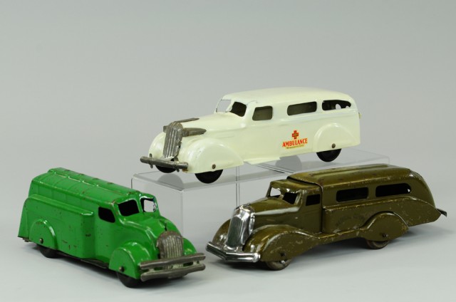 THREE WYANDOTTE VANS AND TRUCK