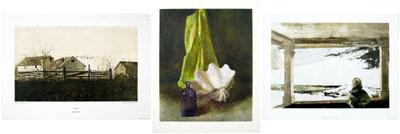 Three Wyeth collotypes: