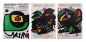 THREE1970'S SPANISH JOAN MIRO