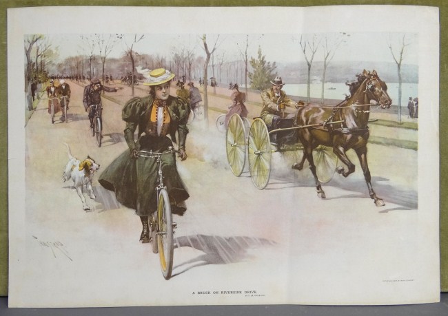Thulsrup lithograph ''A Brush on