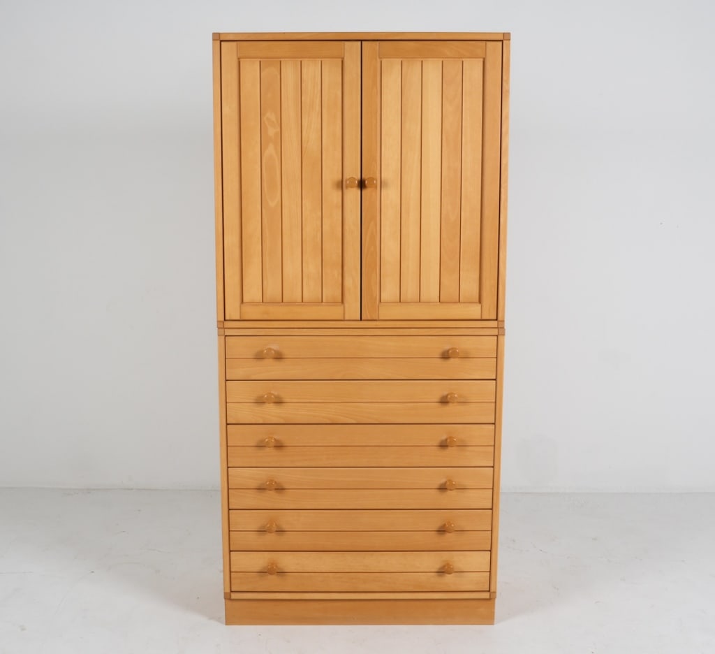 THYGESEN & SORENSEN BEECH CABINET