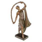 THYRUS DANCER DECO BRONZE STAT