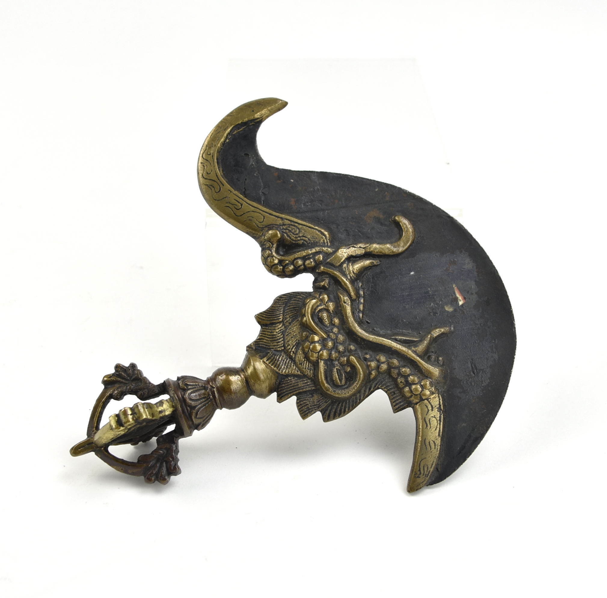 TIBET RITUAL AXE Tibet ritual axe