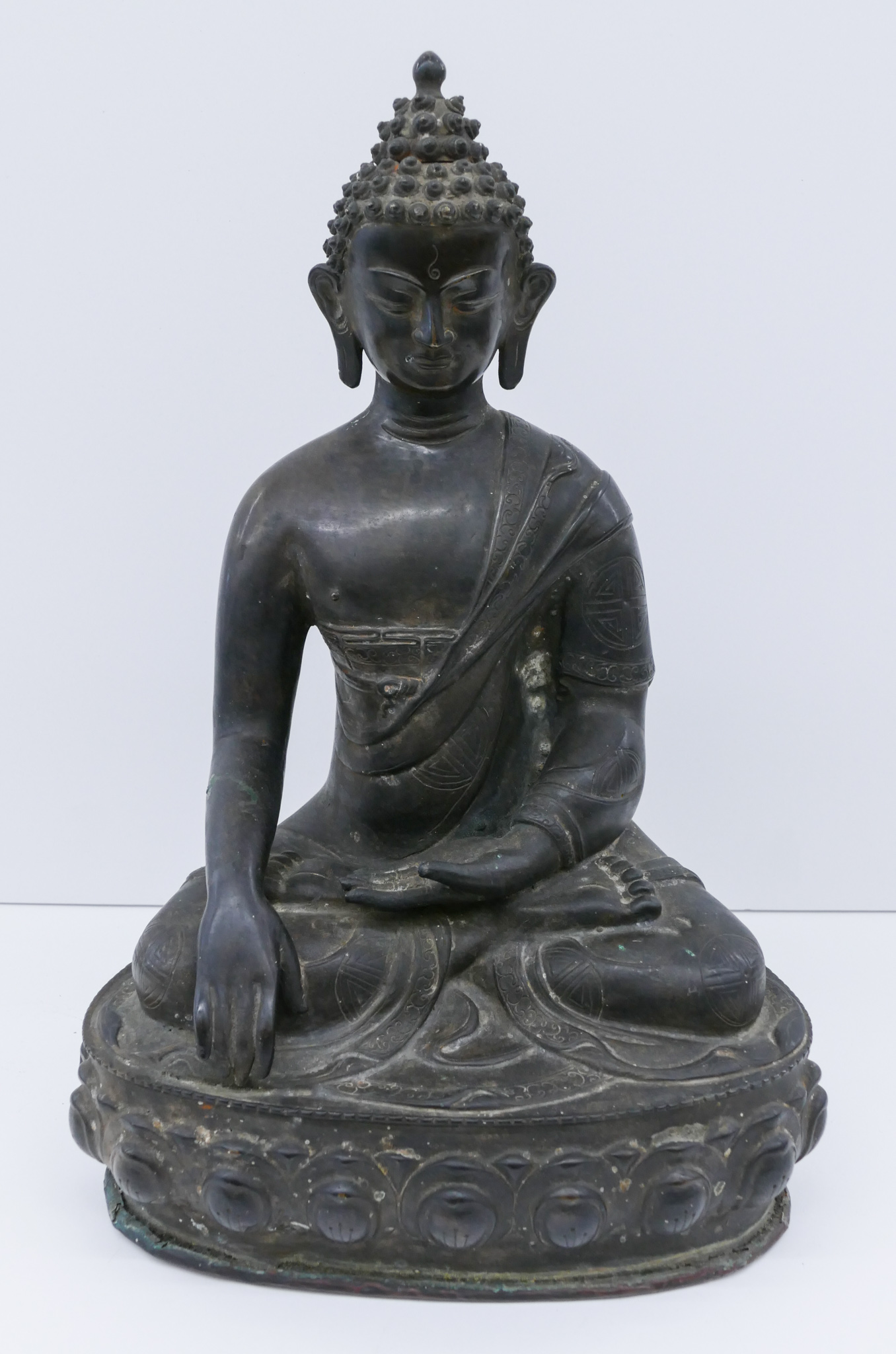 Tibetan 19th Cent. Copper Seated