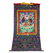 TIBETAN APPLIQU?D THANGKA Tibe