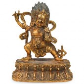 TIBETAN BODHISATTVA VAJRAPANI