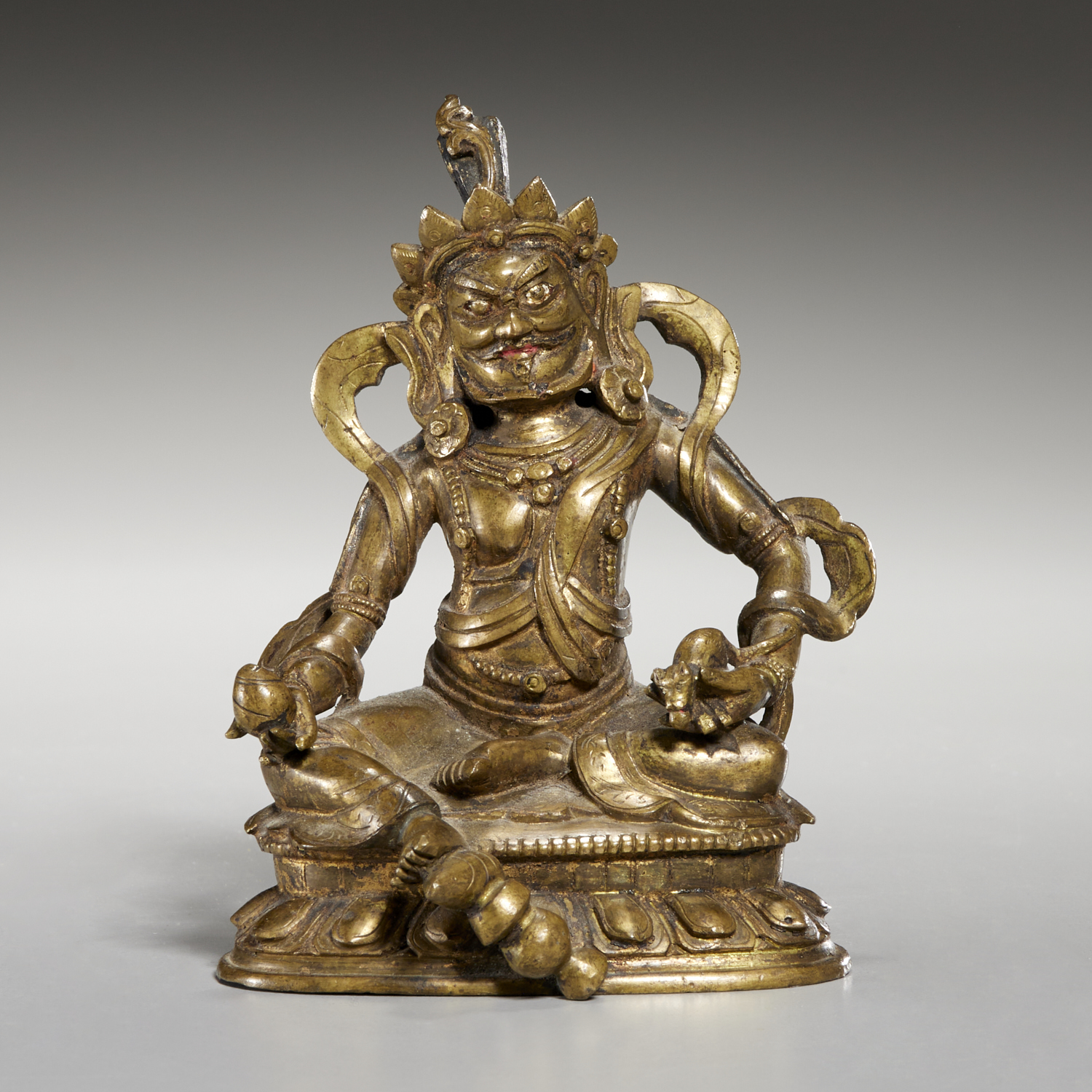TIBETAN BRONZE FIGURE OF