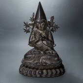 TIBETAN BRONZE FIGURE OF TSONG
