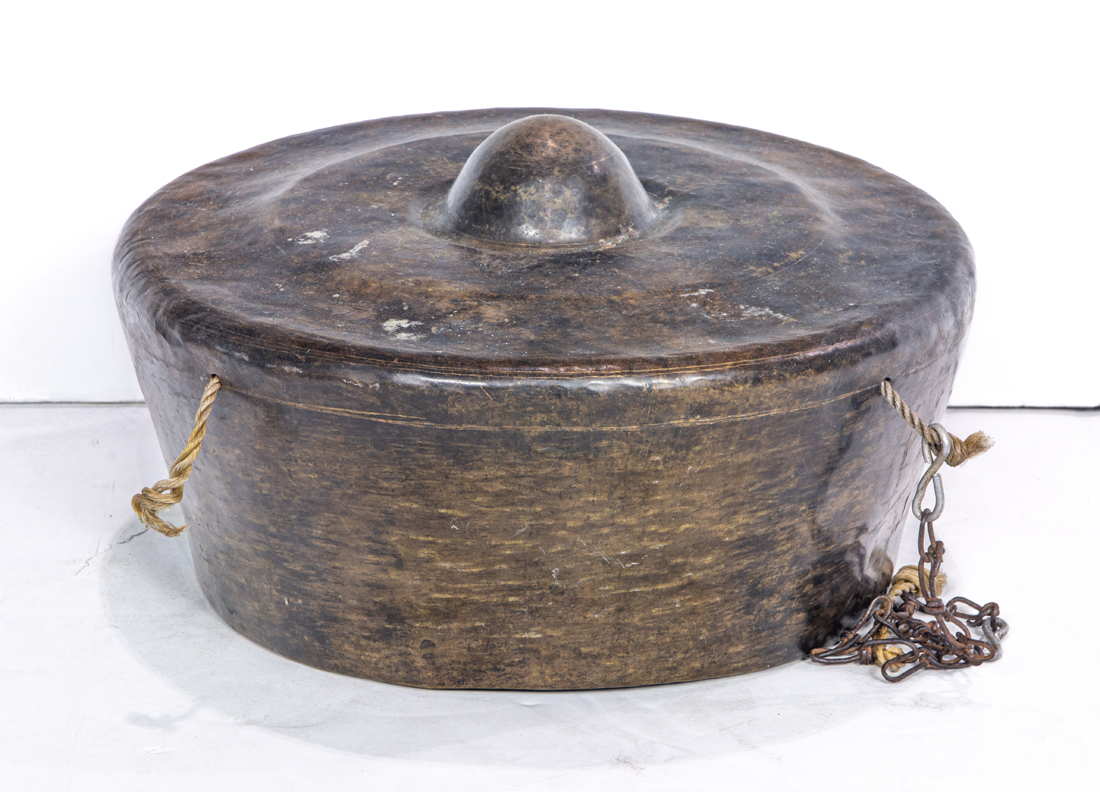 TIBETAN BRONZE TEMPLE BELL