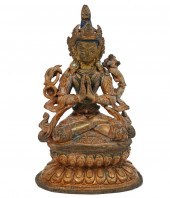 TIBETAN BUDDHIST DEITY CHENREZ