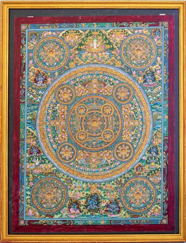 TIBETAN BUDDHIST GILT
