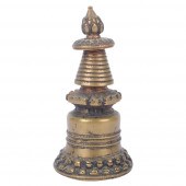 TIBETAN BUDDHIST HEAVY BRONZE