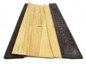 TIBETAN BUDDHIST SUTRA, CARVED