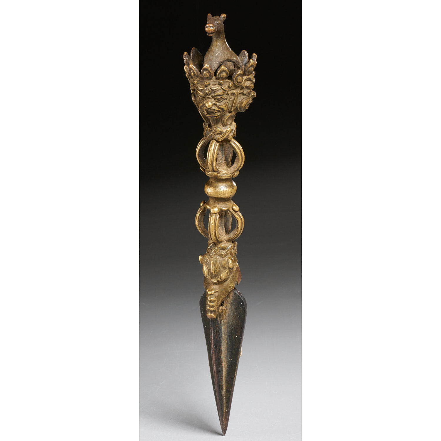 TIBETAN CEREMONIAL PHURBA DAGGER