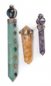 TIBETAN EMBELLISHED HARDSTONE