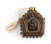 TIBETAN GAU PENDANT LATE 19TH
