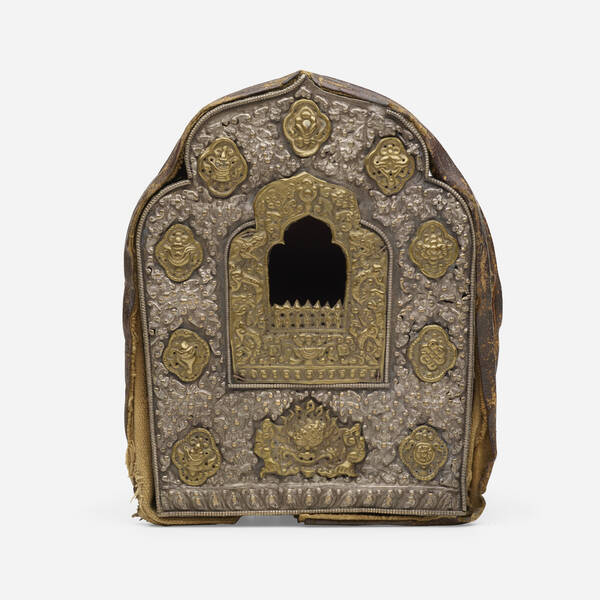 Tibetan. gau (prayer) box. 19th