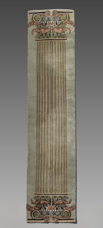 TIBETAN HAND KNOTTED WOOL RUG