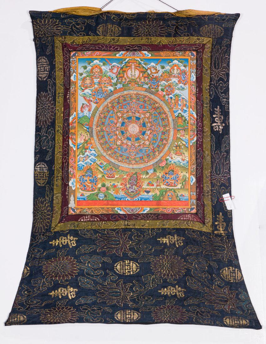 TIBETAN MANDALA Tibetan mandala,