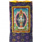 TIBETAN PAINTED THANGKA Tibeta
