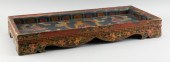TIBETAN PAINTED WOOD PRAYER TA