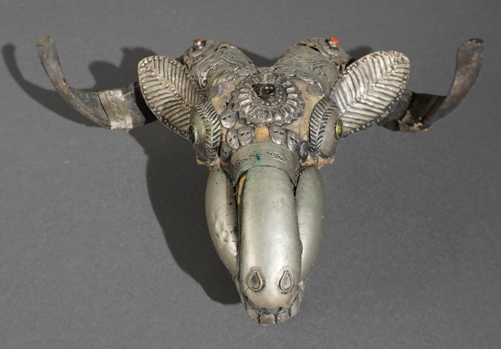 TIBETAN RAM KAPALA, L~ 9 IN.