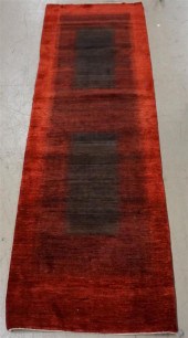 TIBETAN RUG, 9 FT 6 IN X 2 FT