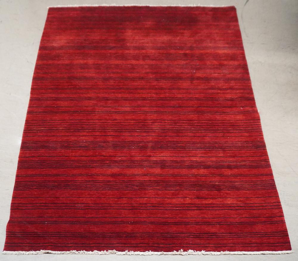 TIBETAN RUG, 9 FT 8 IN X 6 FT 7