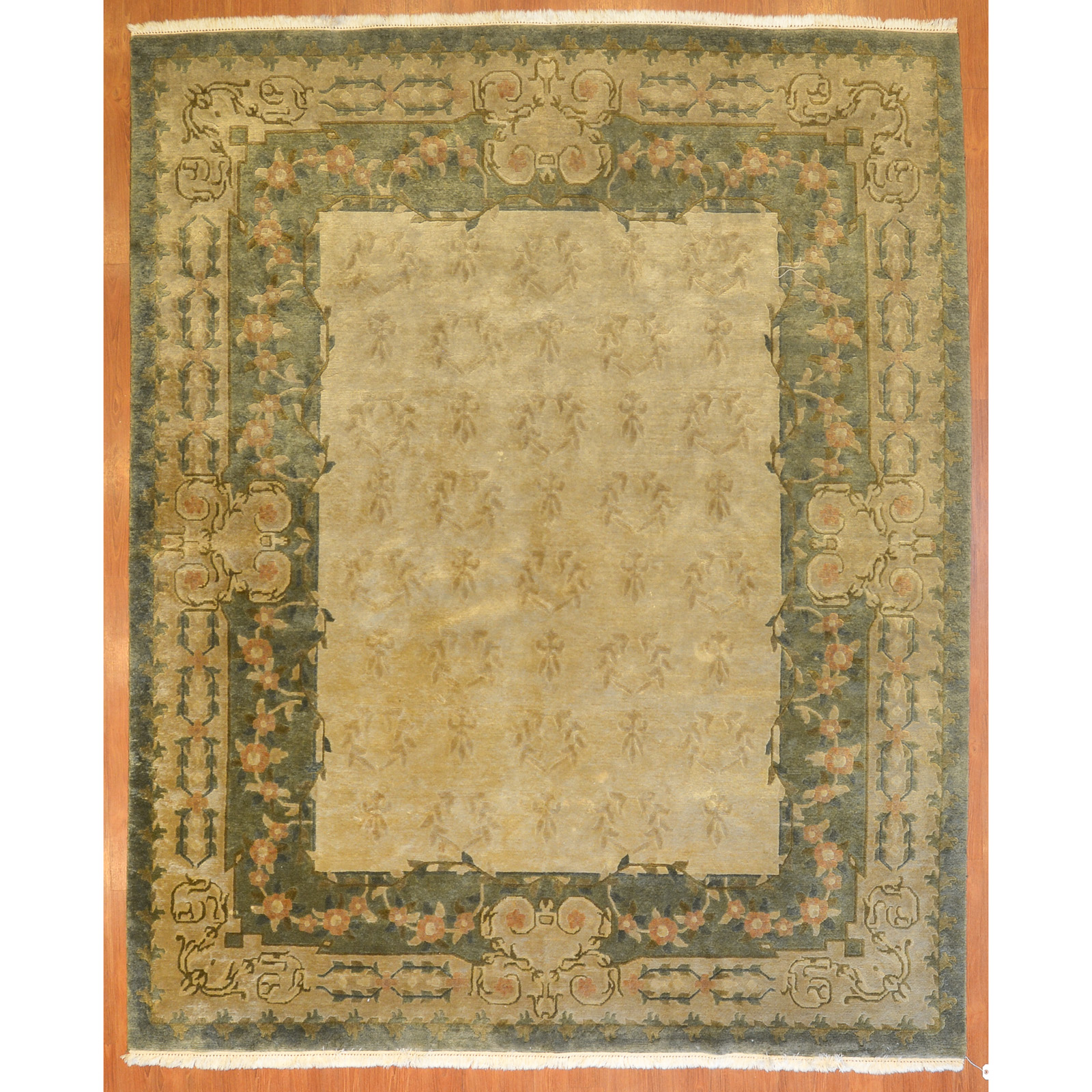 TIBETAN RUG, NEPAL, 8 X 9.9