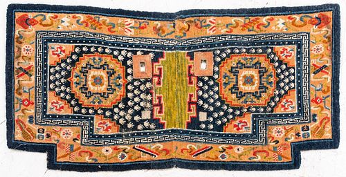 TIBETAN SADDLE RUG, 4&#039; 1&QUOT;