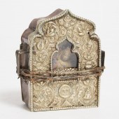 Tibetan Silver and Copper Gau