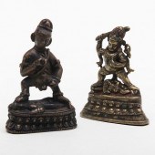 TIBETAN SILVER AND COPPER INLA