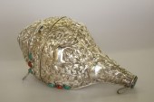 Tibetan Silver-Clad Conch Shel