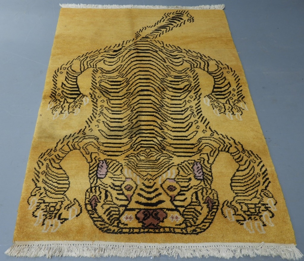 TIBETAN SPRAWLED TIGER DECORATIVE