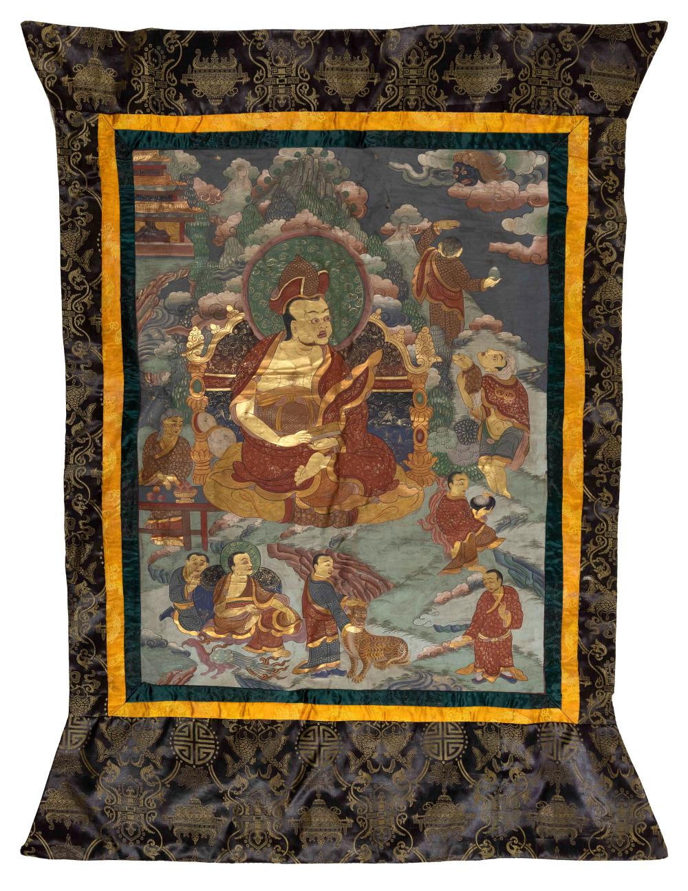 TIBETAN THANGKA 20TH CENTURY