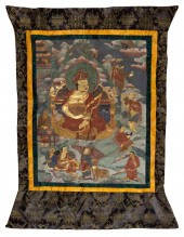 TIBETAN THANGKA 20TH CENTURY P