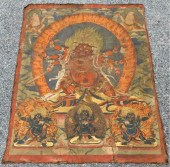 TIBETAN THANGKA BUDDHIST PAINT