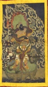 TIBETAN THANGKA CANVAS & SILK