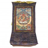 TIBETAN THANGKA DEPICTING MANJ